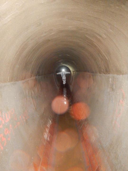 Oberfläche im Scheitel nach Beschichtung