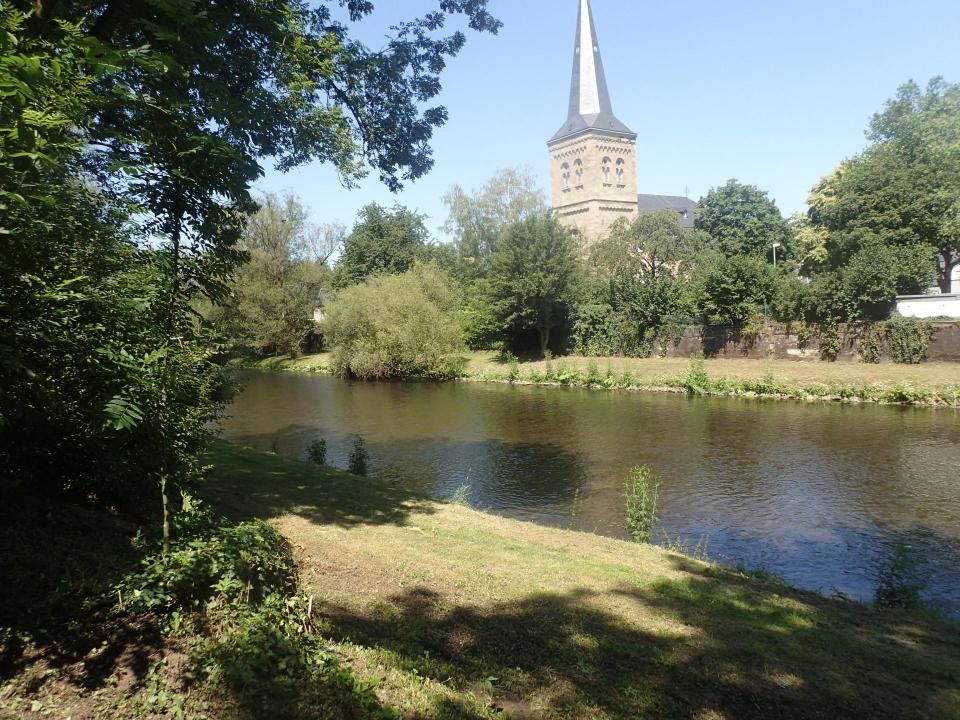Uferbereich entlang der Wupper