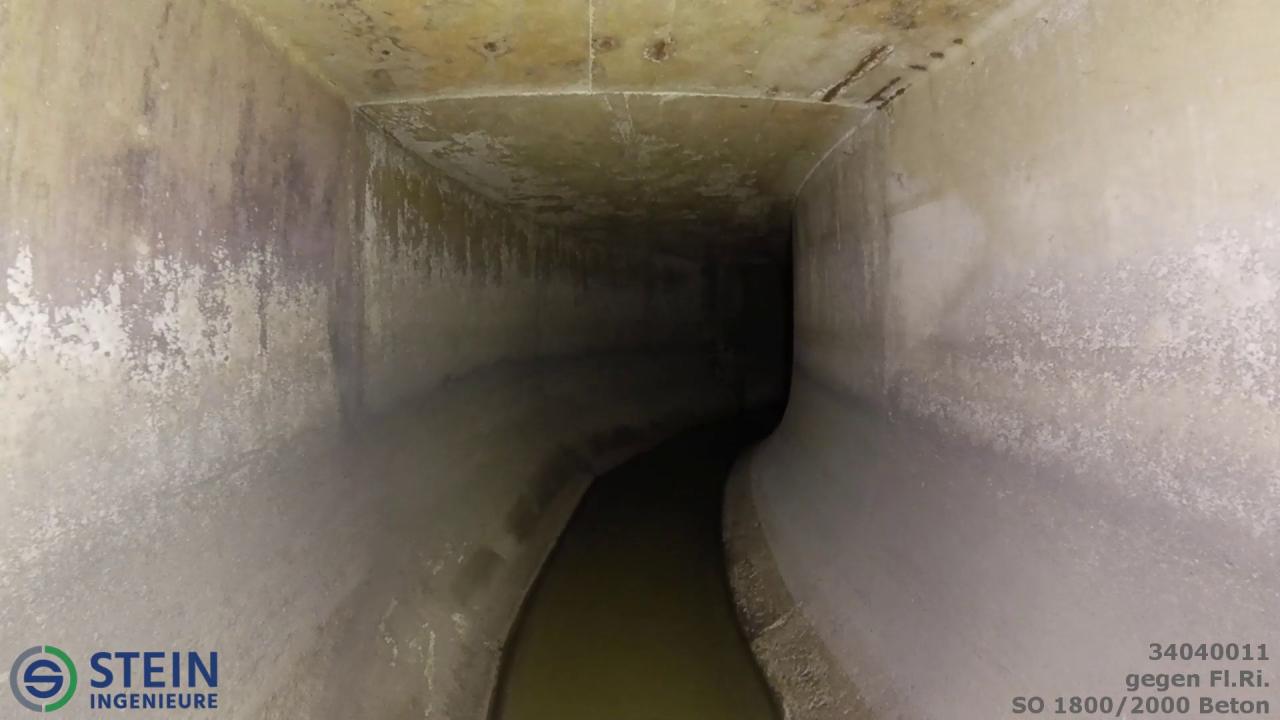 Drohneninspektion eines Sonderprofils 1800/2000