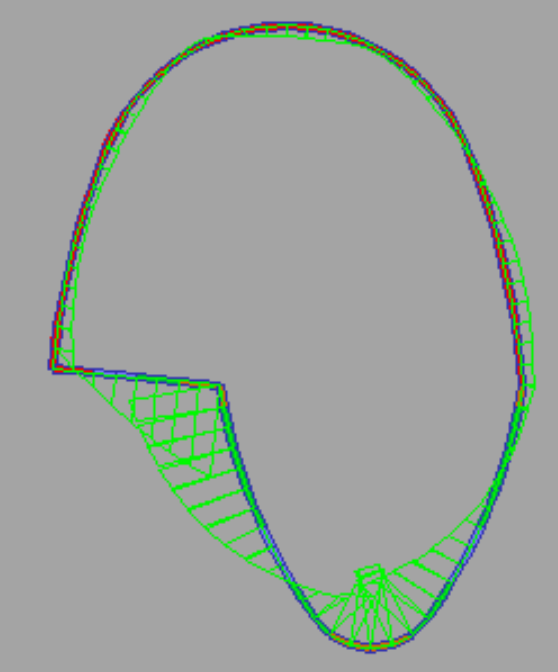 Profil Typ 1 mit seitlicher Fließrinne
