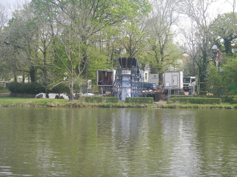 Minimaler Platzbedarf und Schonung der Vegetation