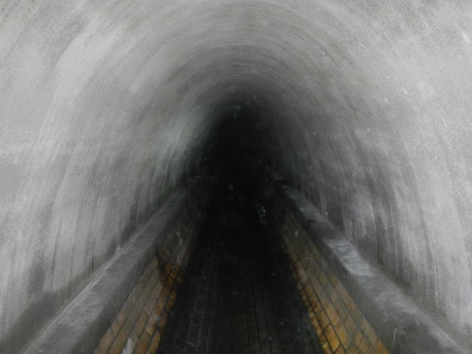 Sanierter Hauptsammelkanal