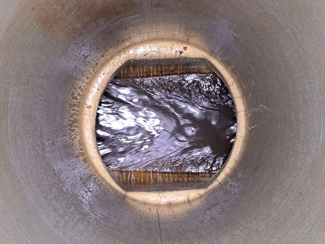 Schacht nach der Sanierung